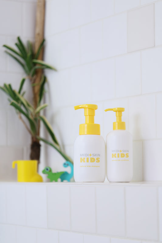 ＜セット商品＞メディスキンキッズ ナチュラルヘアシャンプー 280mL+メディスキンキッズ ナチュラルヘアコンディショナー 230g