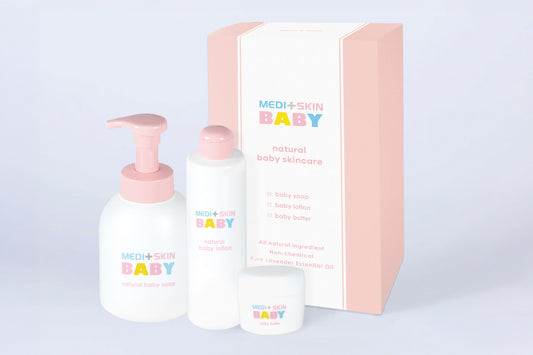 メディスキンベビー ギフトボックス　(3点セット）