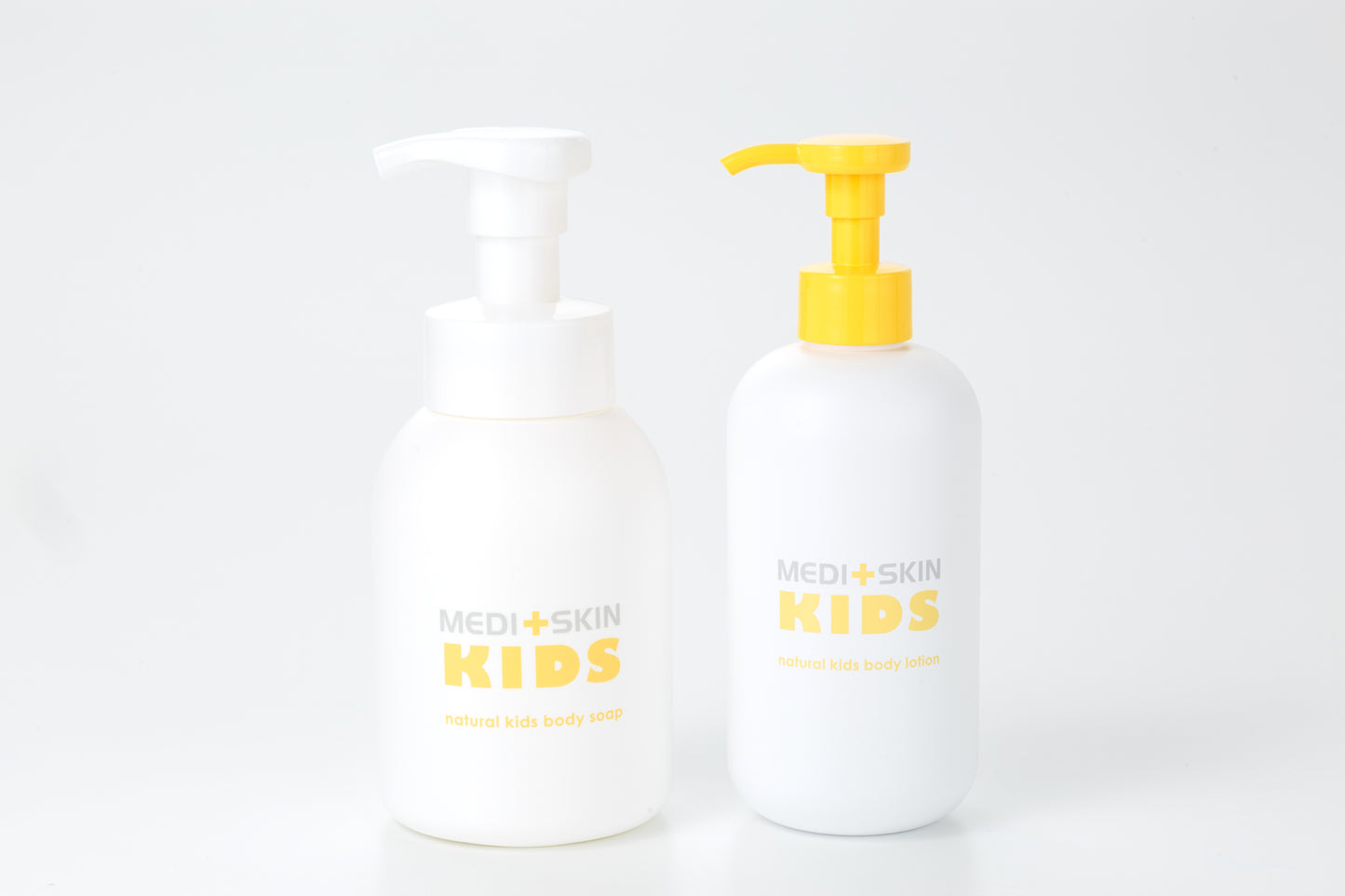 ＜セット商品＞メディスキンキッズ ナチュラルフェイス&ボディーソープ320mL×2+ メディスキンキッズ ナチュラルミルクローション 300mL